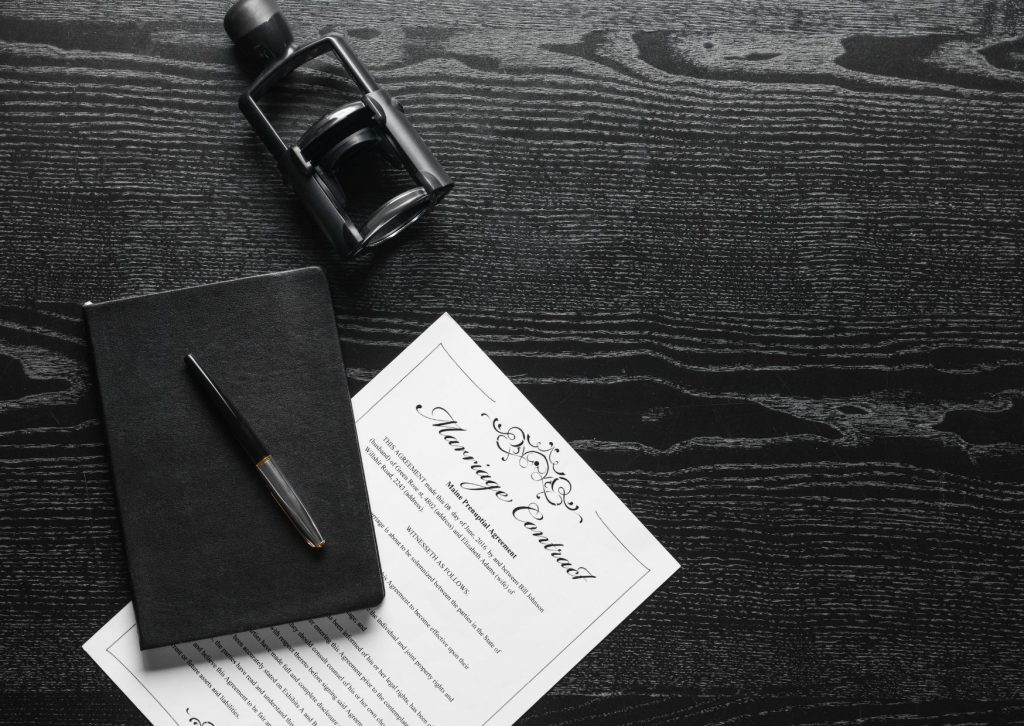 marriage contract